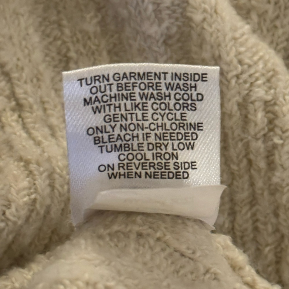 Cream Button-Up Sweater - Picture 6 of 8